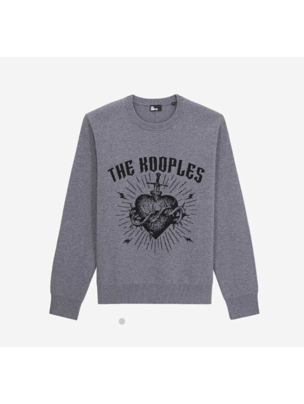 The Kooples Mens Heart Dagger Sweater
